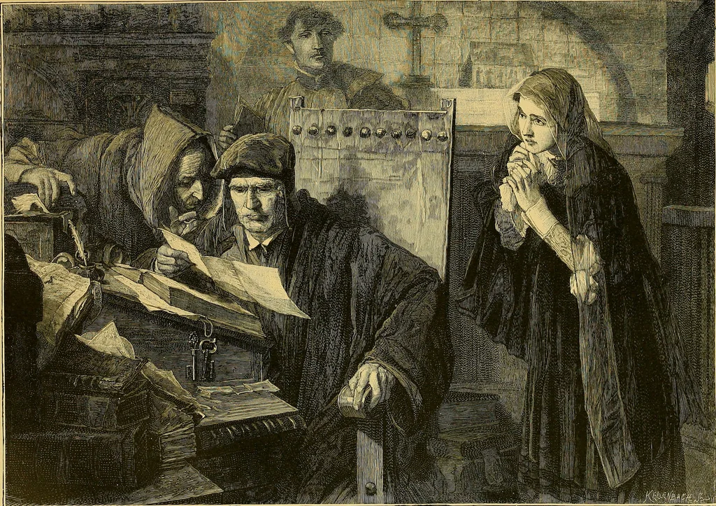 An illustration from Art and artists of our time, 1888, leaf 200
