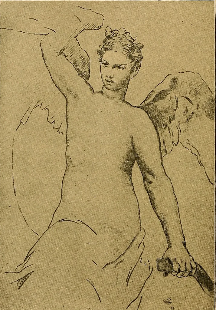 An illustration from Art and artists of our time, 1888, leaf 71