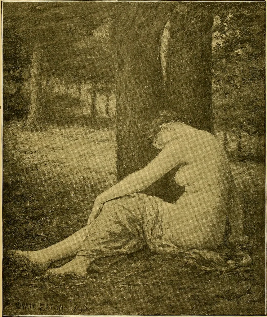 An illustration from Art and artists of our time, 1888, leaf 86