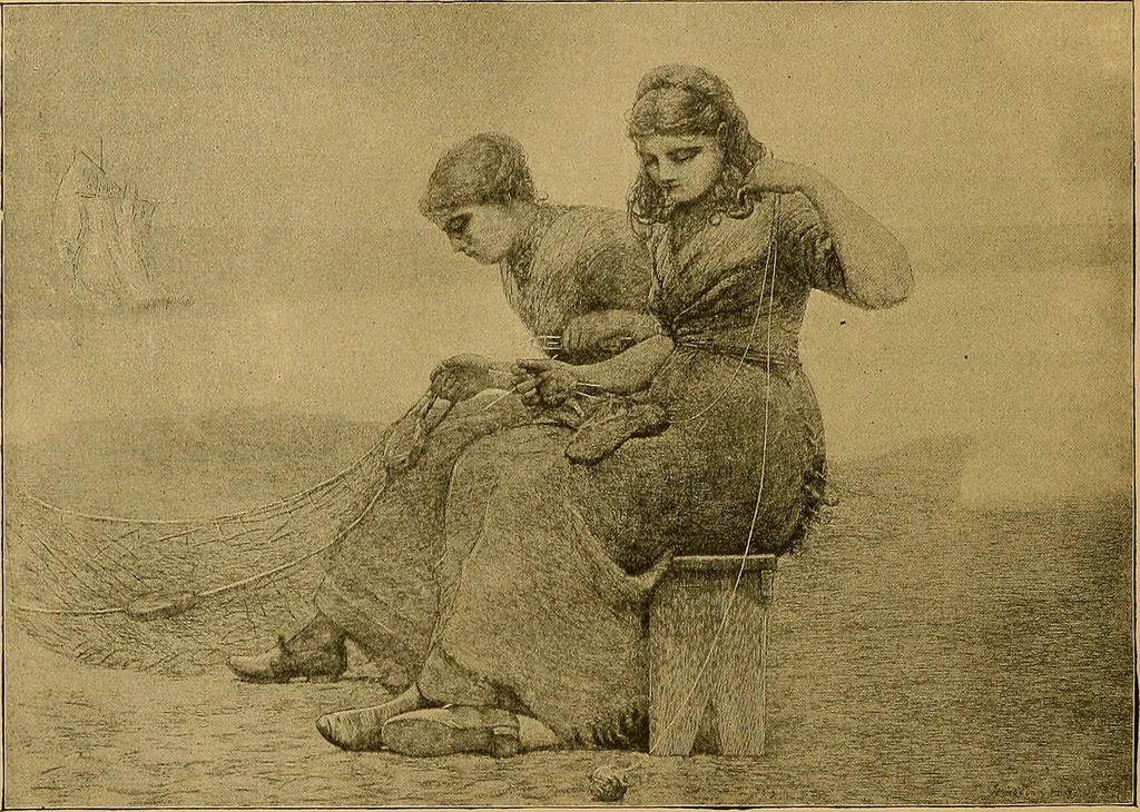 An illustration from Art and artists of our time, 1888, leaf 89