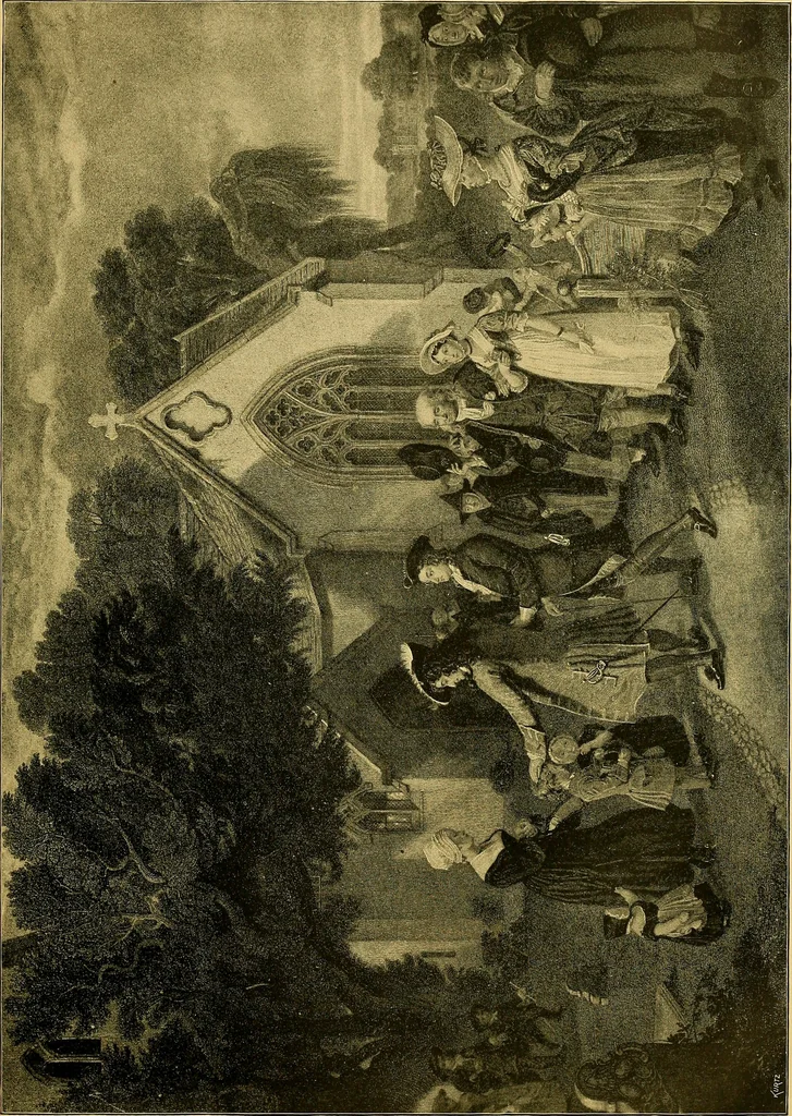 An illustration from Art and artists of our time, 1888, leaf 96
