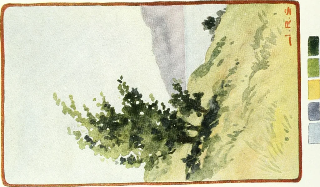 An illustration from Art, 1916, leaf 257