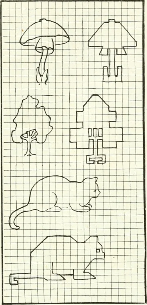An illustration from Art, 1916, leaf 285