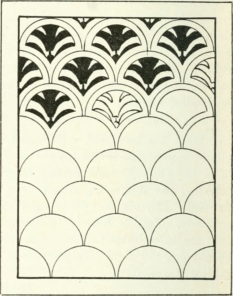 An illustration from Art, 1916, leaf 349