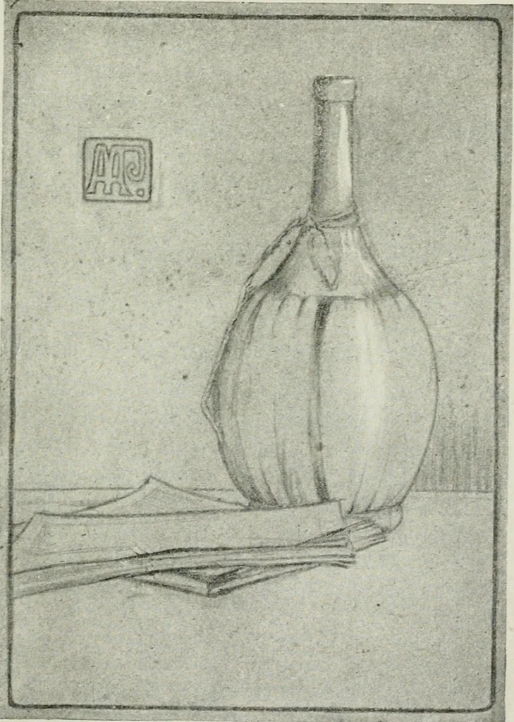 An illustration from Art, 1916, leaf 394