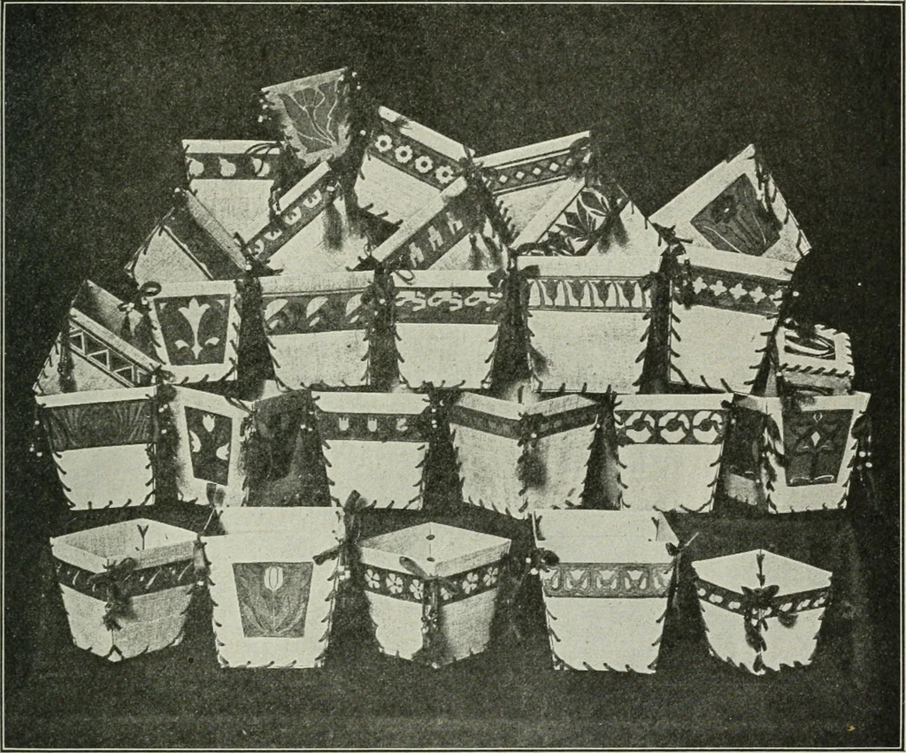 An illustration from Art, 1916, leaf 420