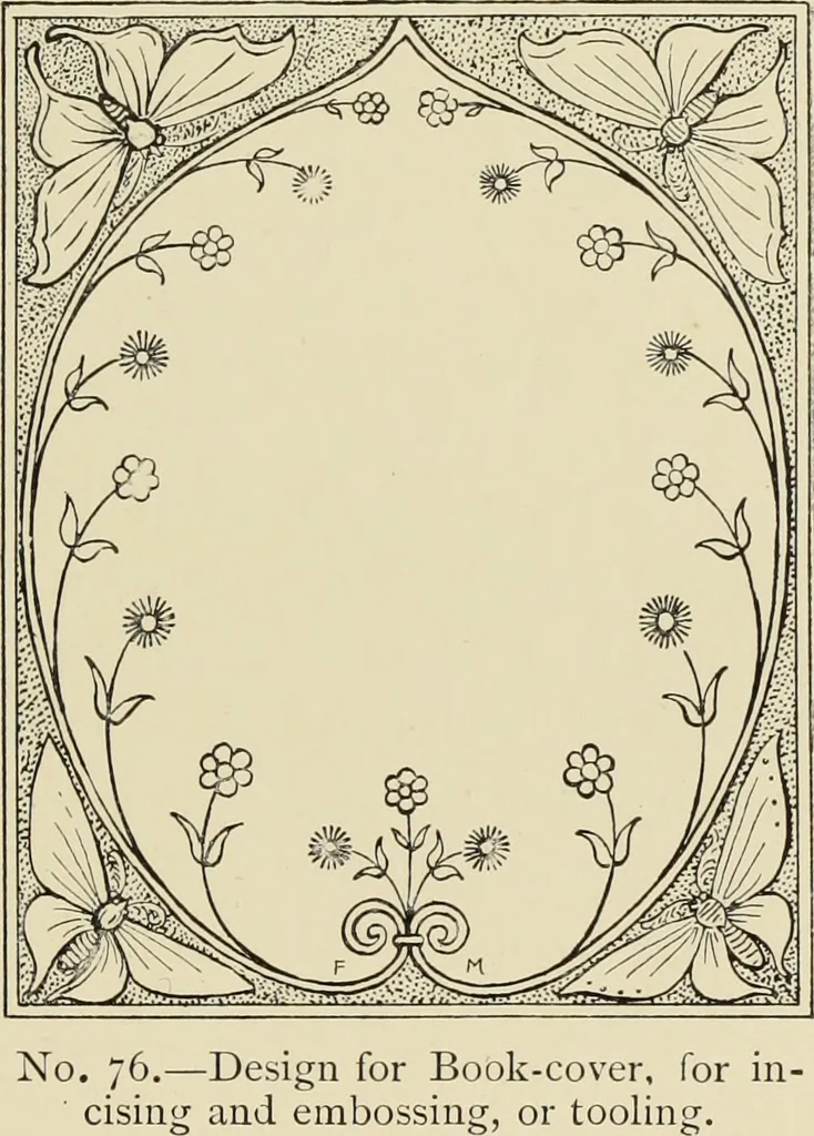 An illustration from Art crafts for amateurs, 1901, leaf 124