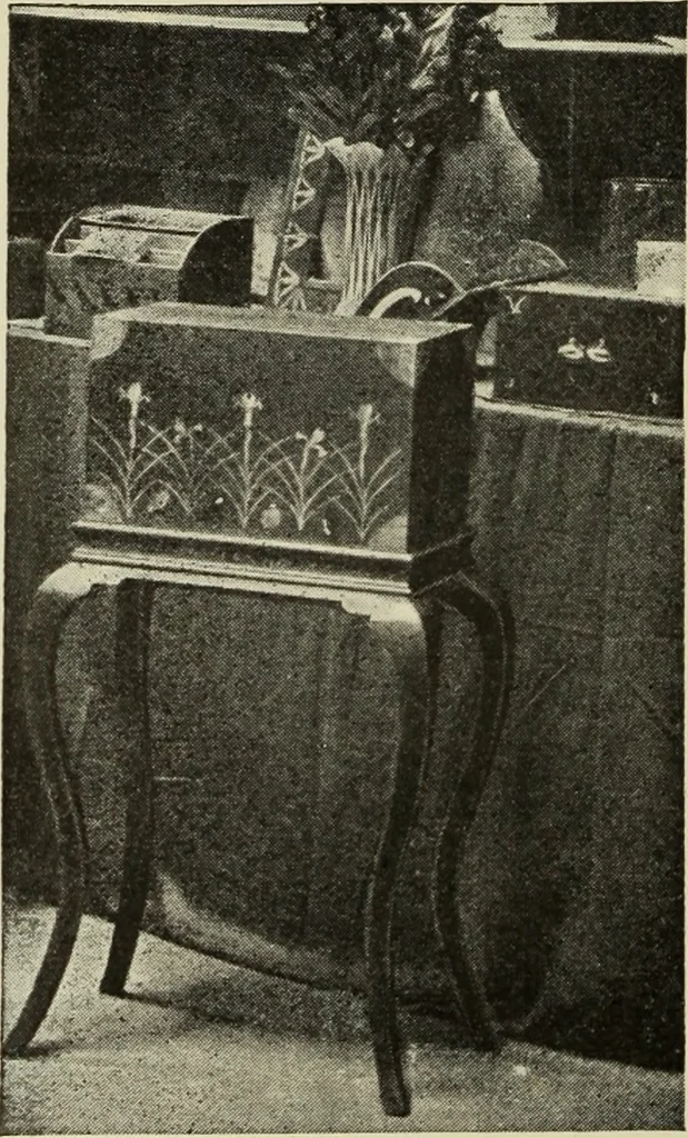 An illustration from Art crafts for amateurs, 1901, leaf 131