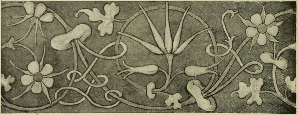 An illustration from Art crafts for amateurs, 1901, leaf 133