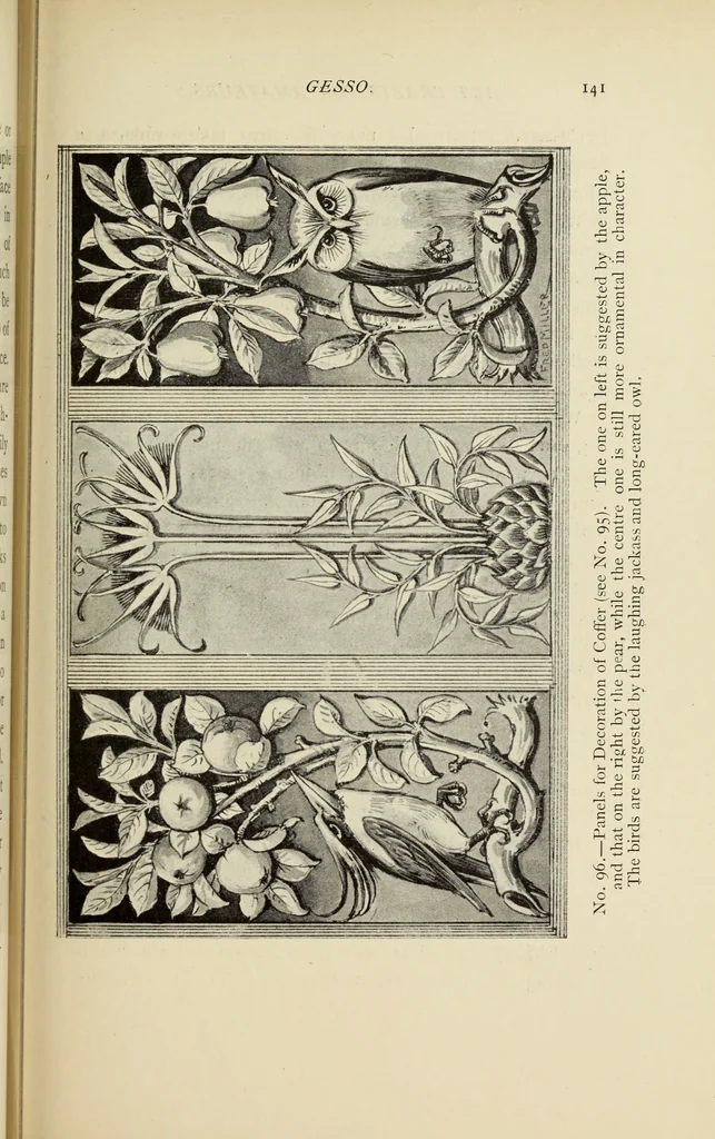 An illustration from Art crafts for amateurs, 1901, leaf 154