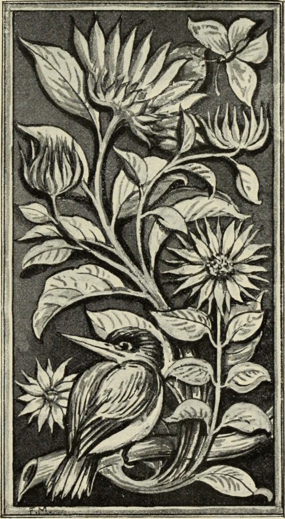 An illustration from Art crafts for amateurs, 1901, leaf 160