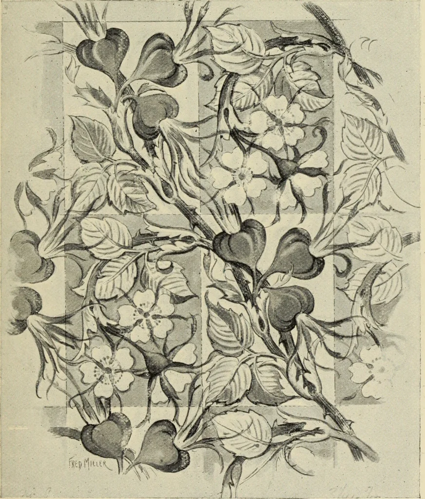 An illustration from Art crafts for amateurs, 1901, leaf 162