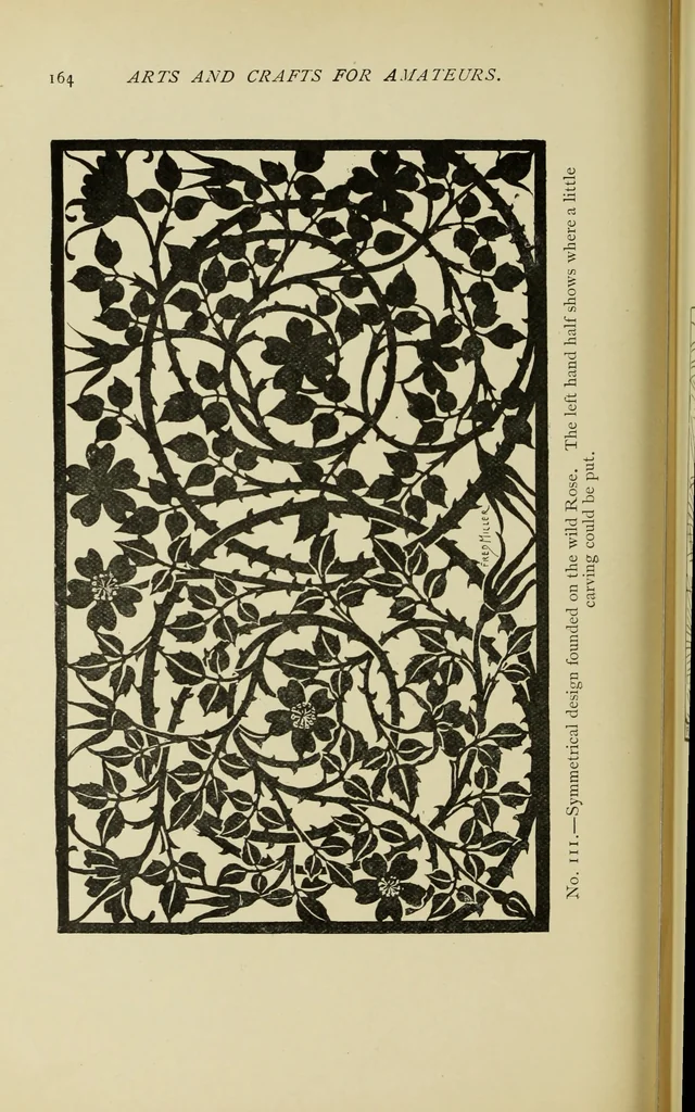 An illustration from Art crafts for amateurs, 1901, leaf 177