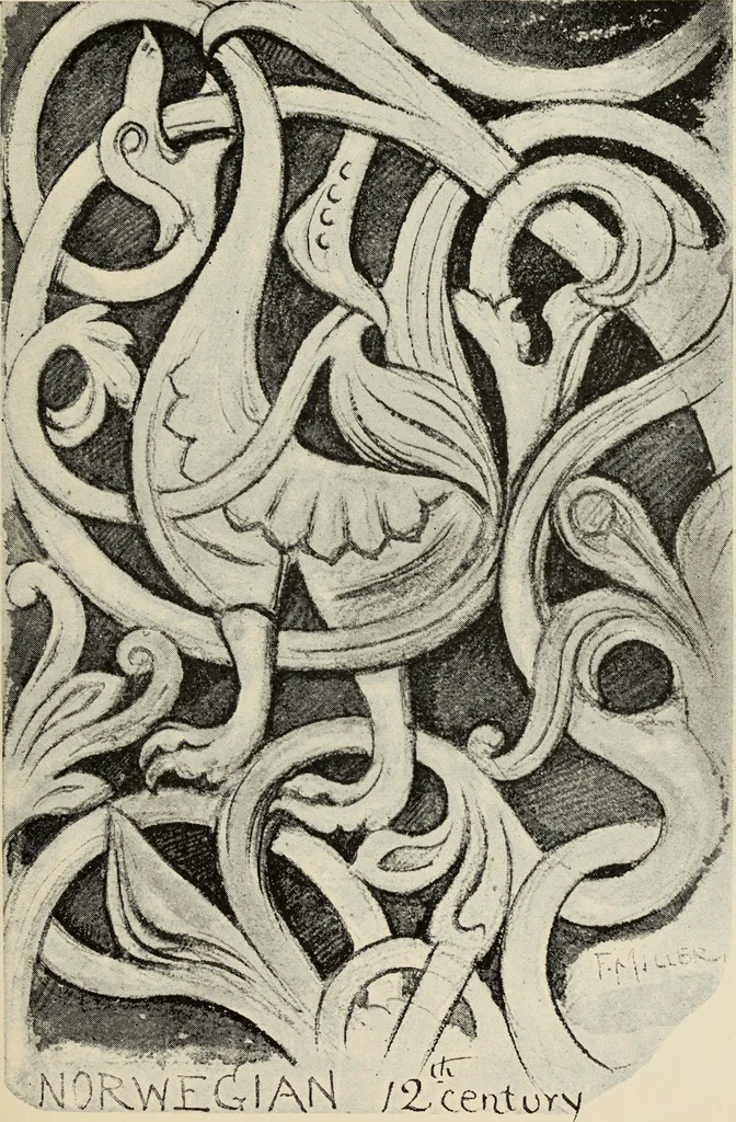 An illustration from Art crafts for amateurs, 1901, leaf 184