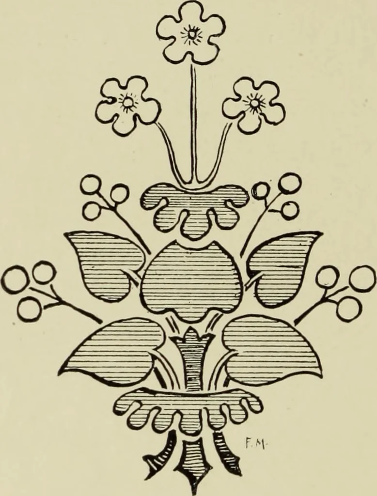 An illustration from Art crafts for amateurs, 1901, leaf 193