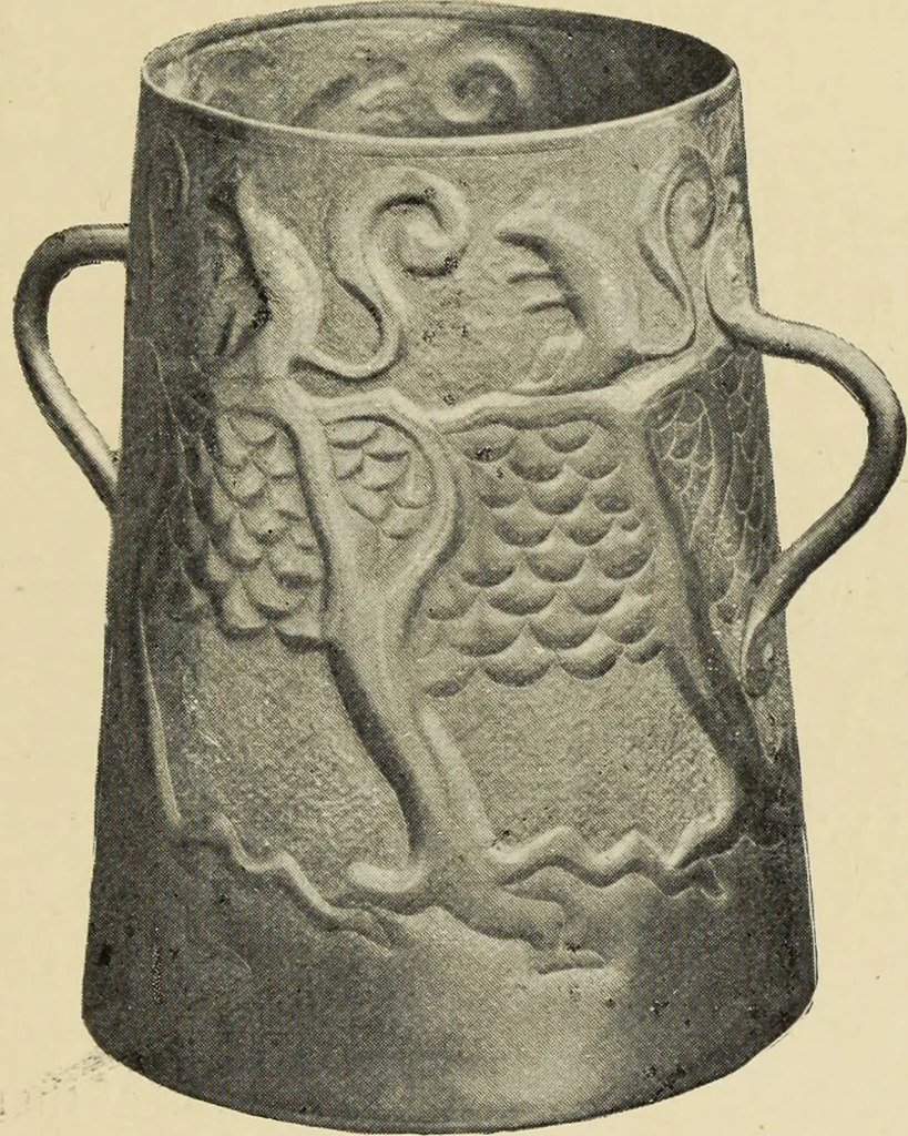 An illustration from Art crafts for amateurs, 1901, leaf 20
