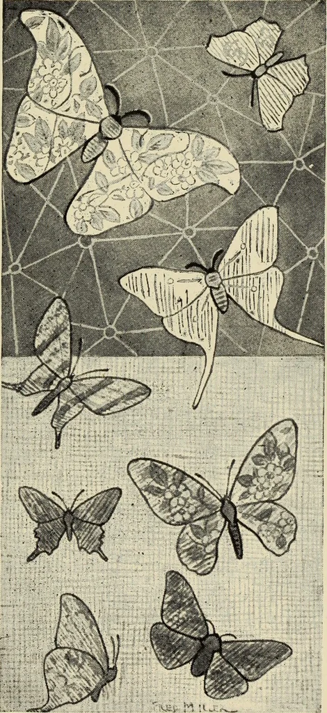 An illustration from Art crafts for amateurs, 1901, leaf 200