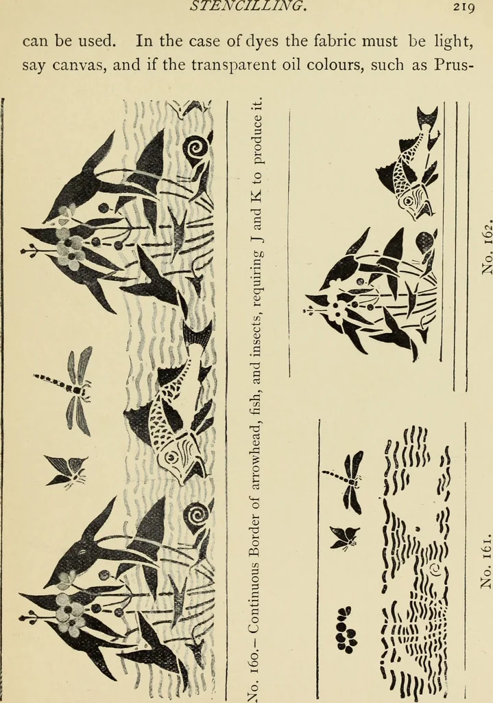 An illustration from Art crafts for amateurs, 1901, leaf 232