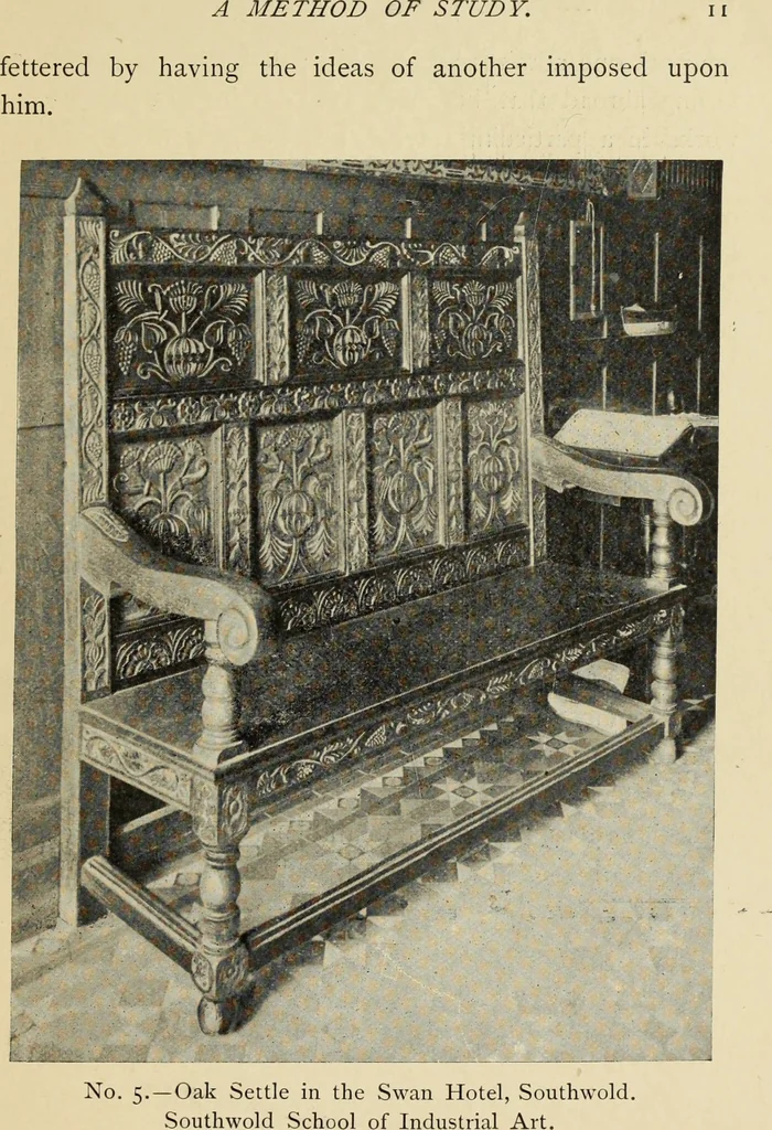 An illustration from Art crafts for amateurs, 1901, leaf 24