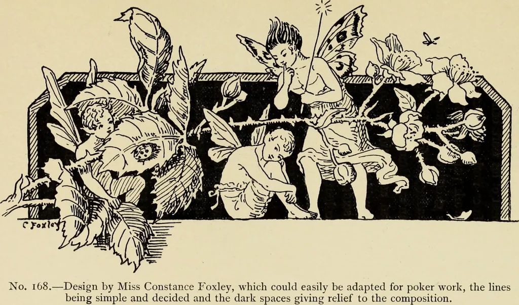 An illustration from Art crafts for amateurs, 1901, leaf 242