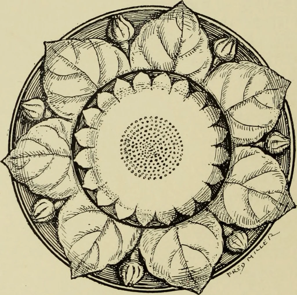 An illustration from Art crafts for amateurs, 1901, leaf 67