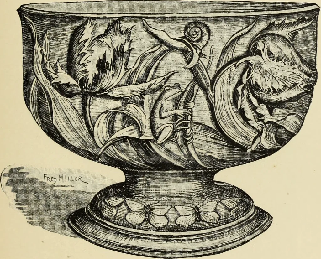 An illustration from Art crafts for amateurs, 1901, leaf 72