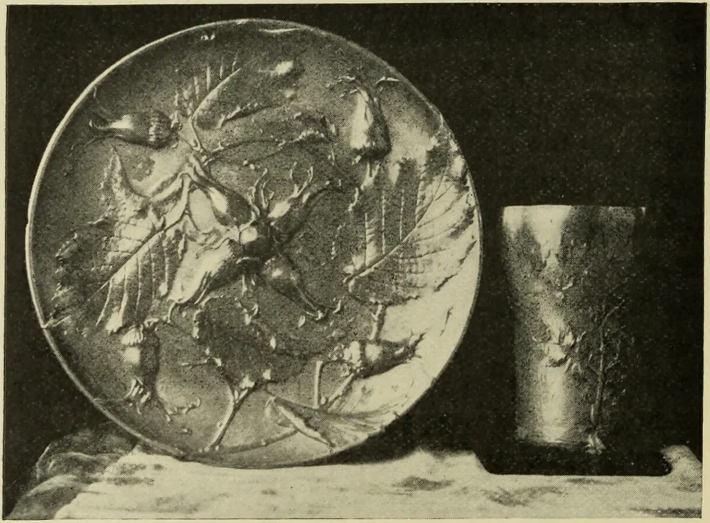 An illustration from Art crafts for amateurs, 1901, leaf 75