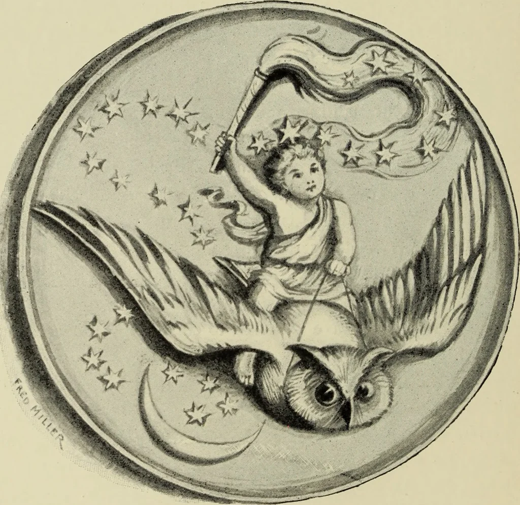 An illustration from Art crafts for amateurs, 1901, leaf 77