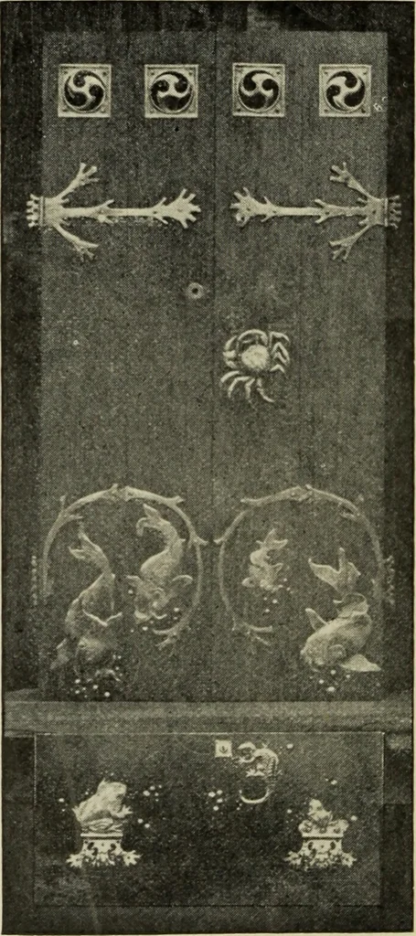 An illustration from Art crafts for amateurs, 1901, leaf 89