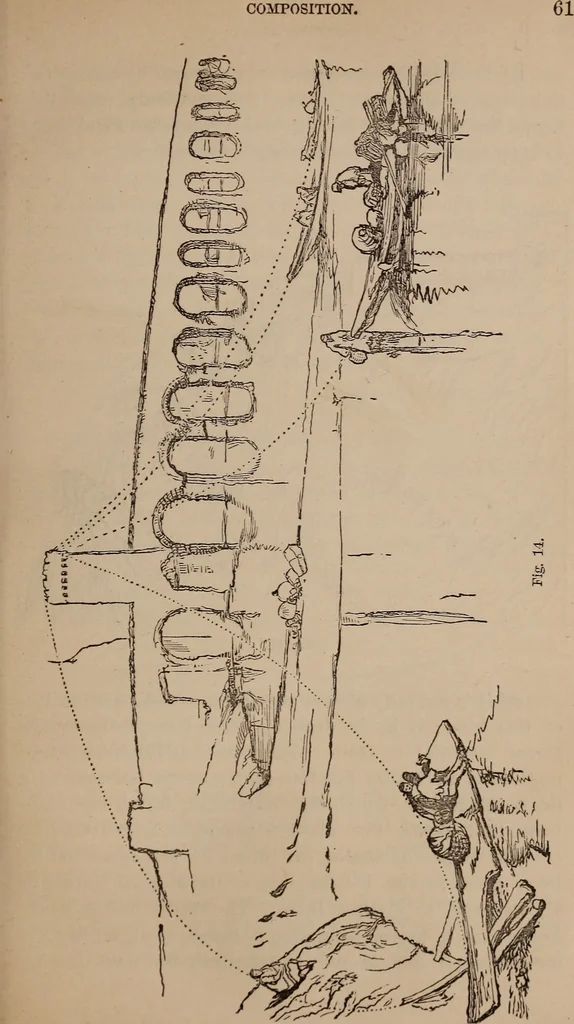 An illustration from Art culture : a hand-book of art technicalities and criticisms, 1873, leaf 104