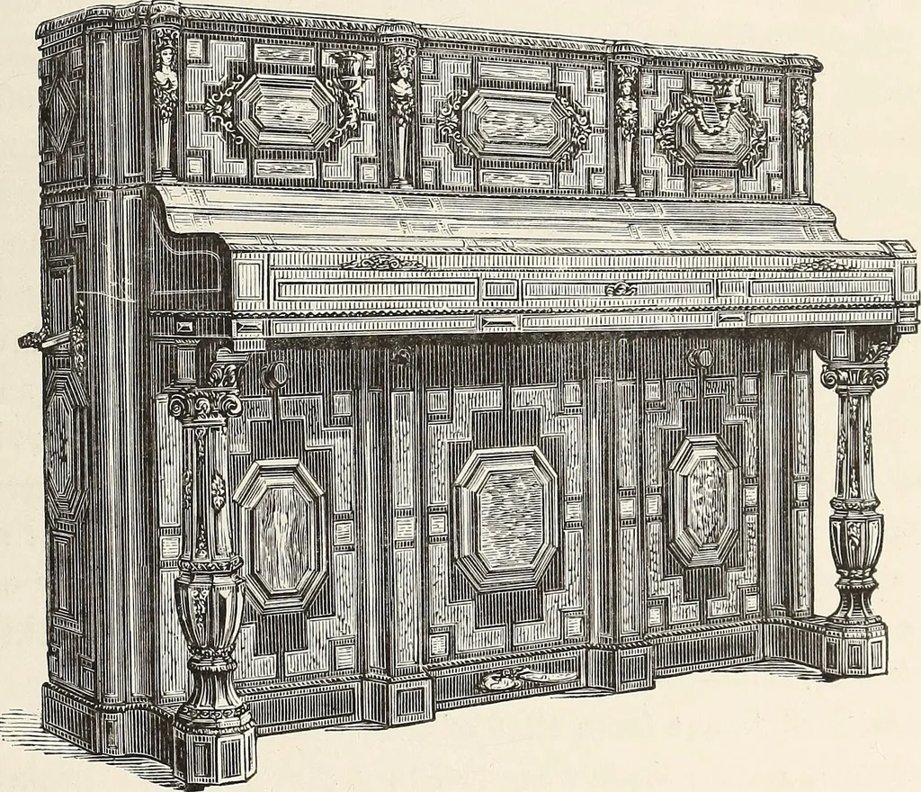 An illustration from Art decoration applied to furniture, 1878, leaf 100