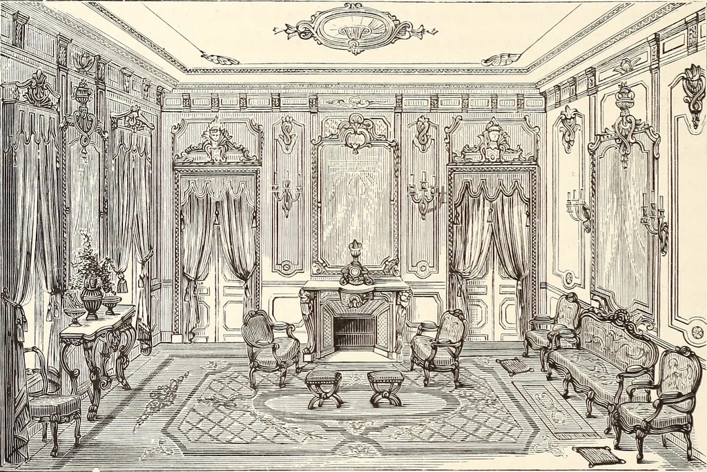 An illustration from Art decoration applied to furniture, 1878, leaf 123
