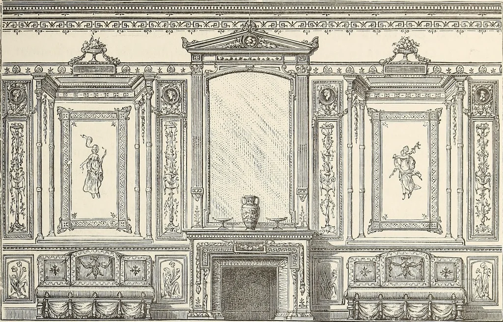 An illustration from Art decoration applied to furniture, 1878, leaf 140