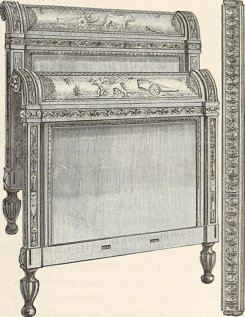 An illustration from Art decoration applied to furniture, 1878, leaf 144