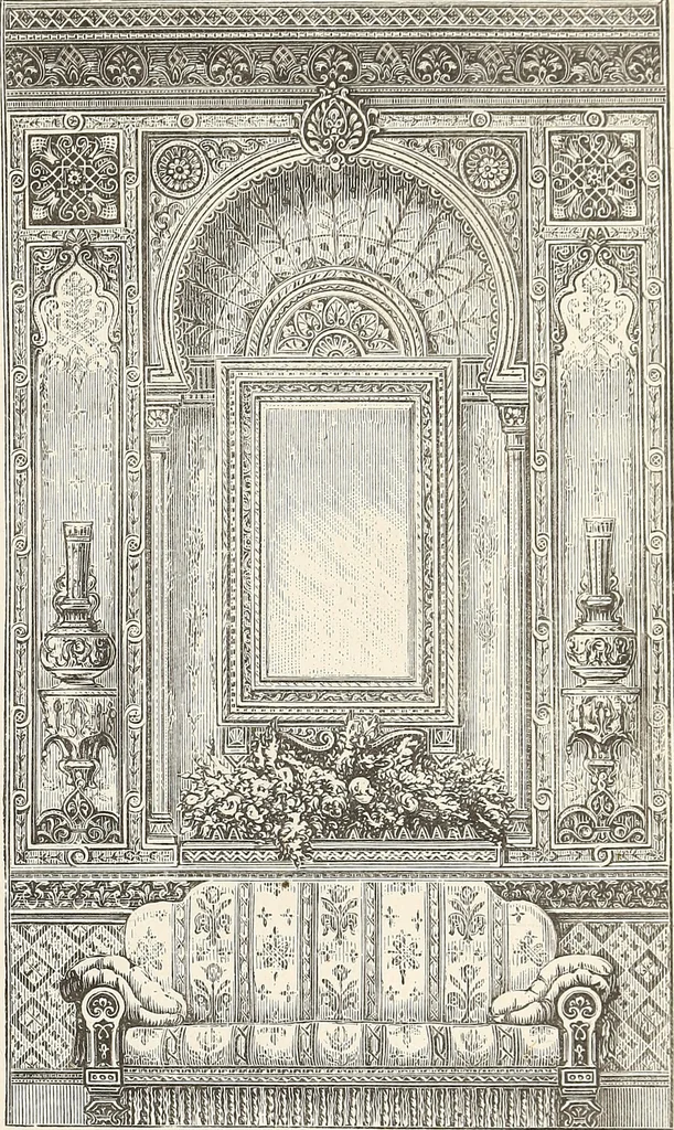 An illustration from Art decoration applied to furniture, 1878, leaf 150