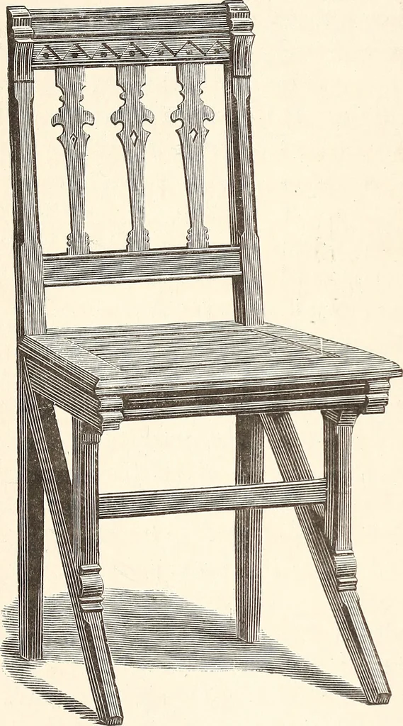 An illustration from Art decoration applied to furniture, 1878, leaf 157