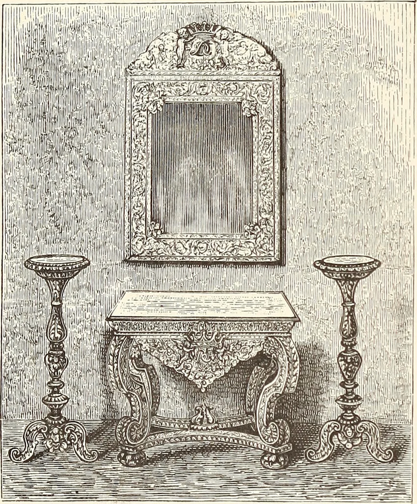 An illustration from Art decoration applied to furniture, 1878, leaf 159