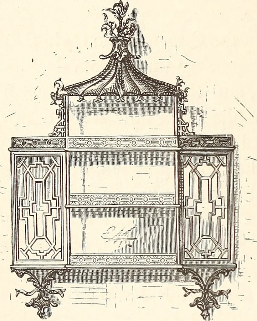 An illustration from Art decoration applied to furniture, 1878, leaf 161