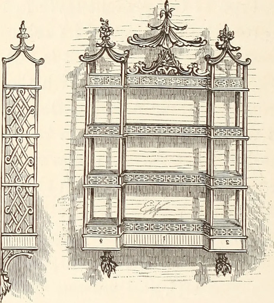 An illustration from Art decoration applied to furniture, 1878, leaf 161