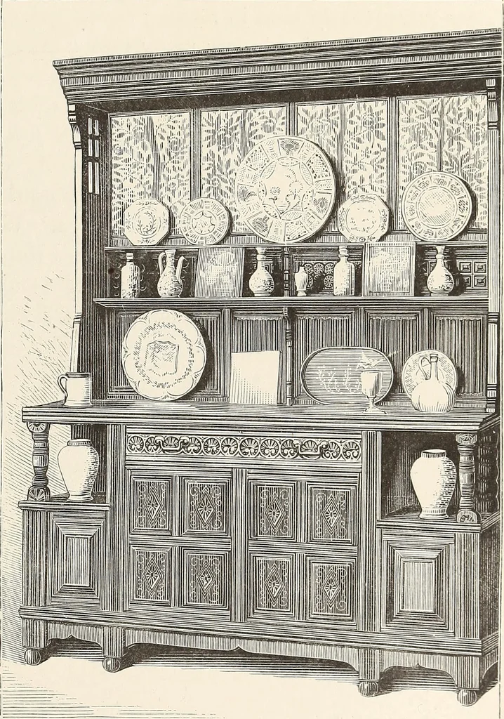 An illustration from Art decoration applied to furniture, 1878, leaf 164