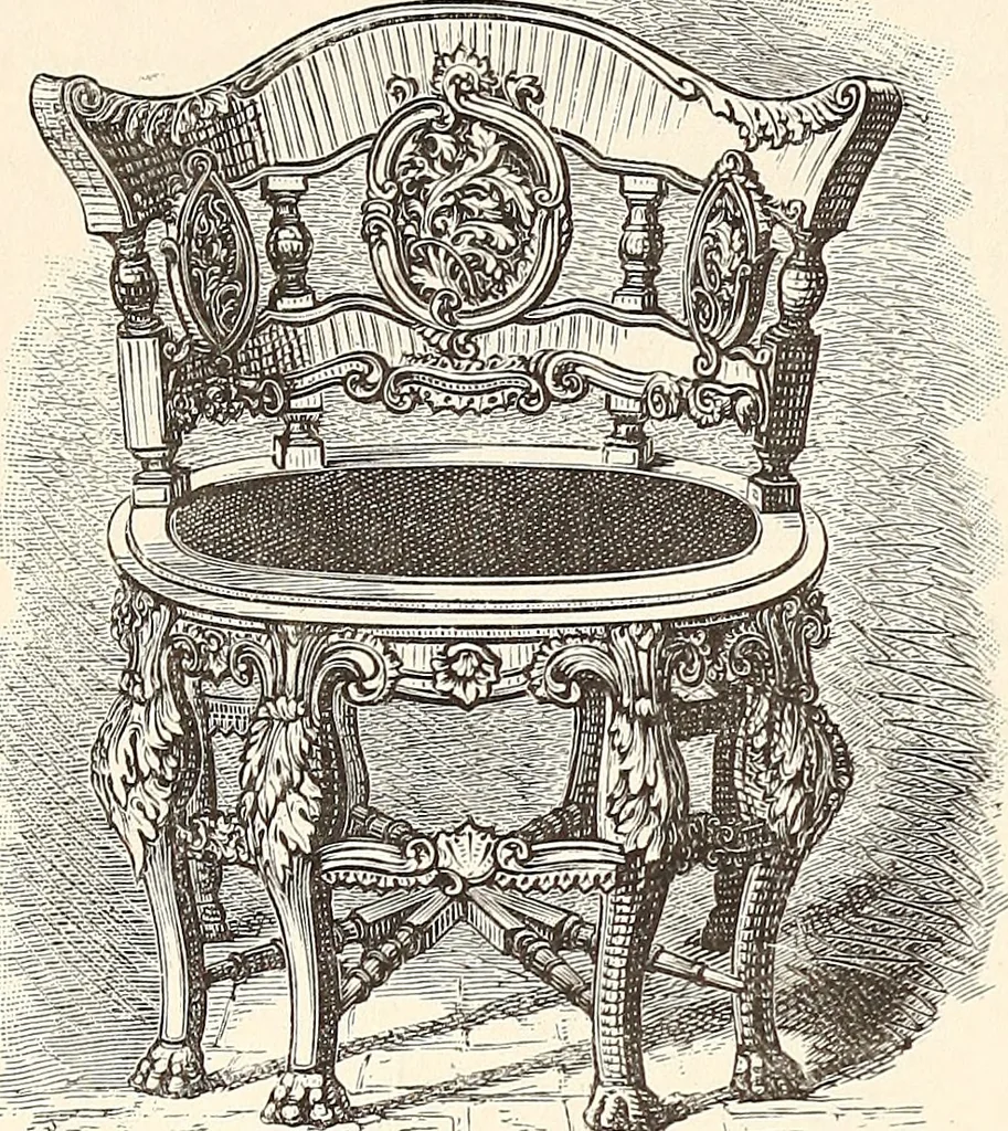 An illustration from Art decoration applied to furniture, 1878, leaf 175