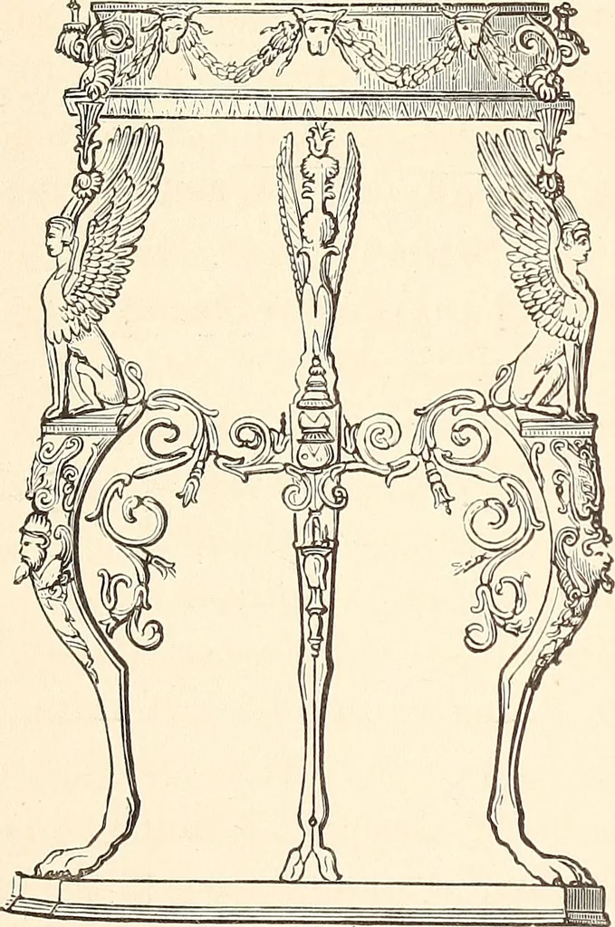 An illustration from Art decoration applied to furniture, 1878, leaf 19