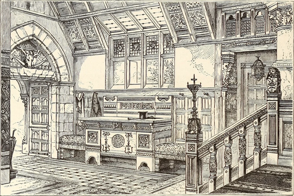 An illustration from Art decoration applied to furniture, 1878, leaf 193