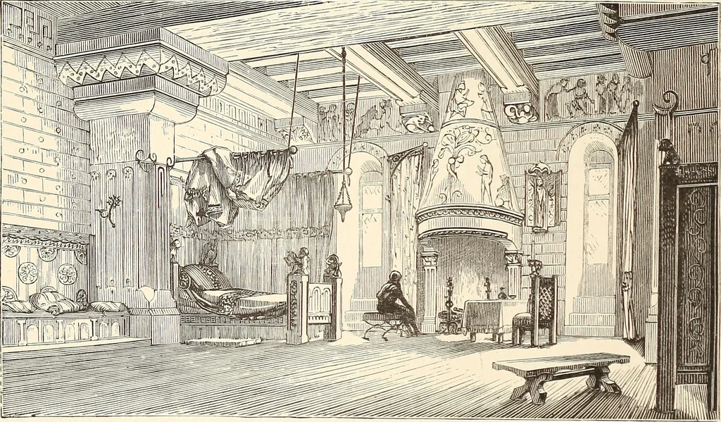 An illustration from Art decoration applied to furniture, 1878, leaf 21