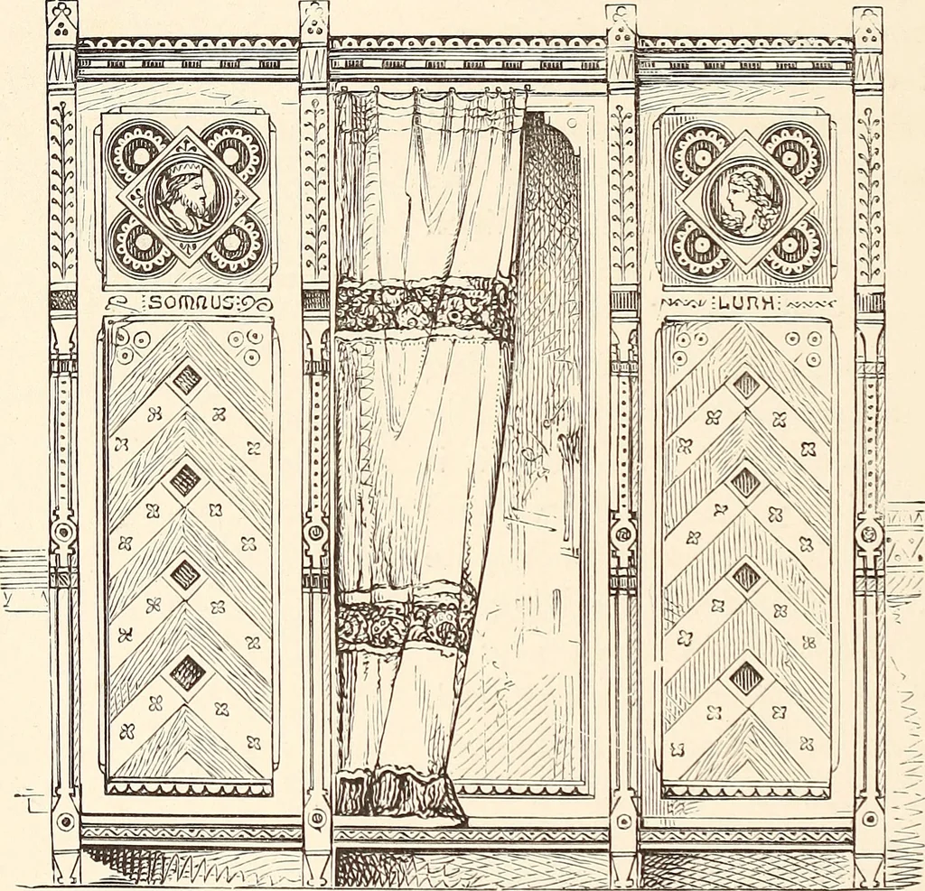 An illustration from Art decoration applied to furniture, 1878, leaf 213