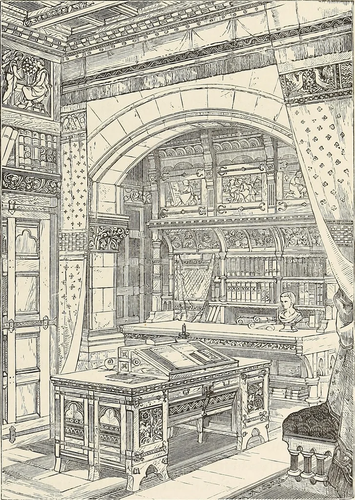 An illustration from Art decoration applied to furniture, 1878, leaf 218