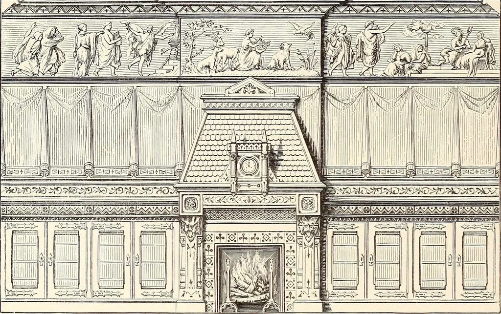 An illustration from Art decoration applied to furniture, 1878, leaf 219