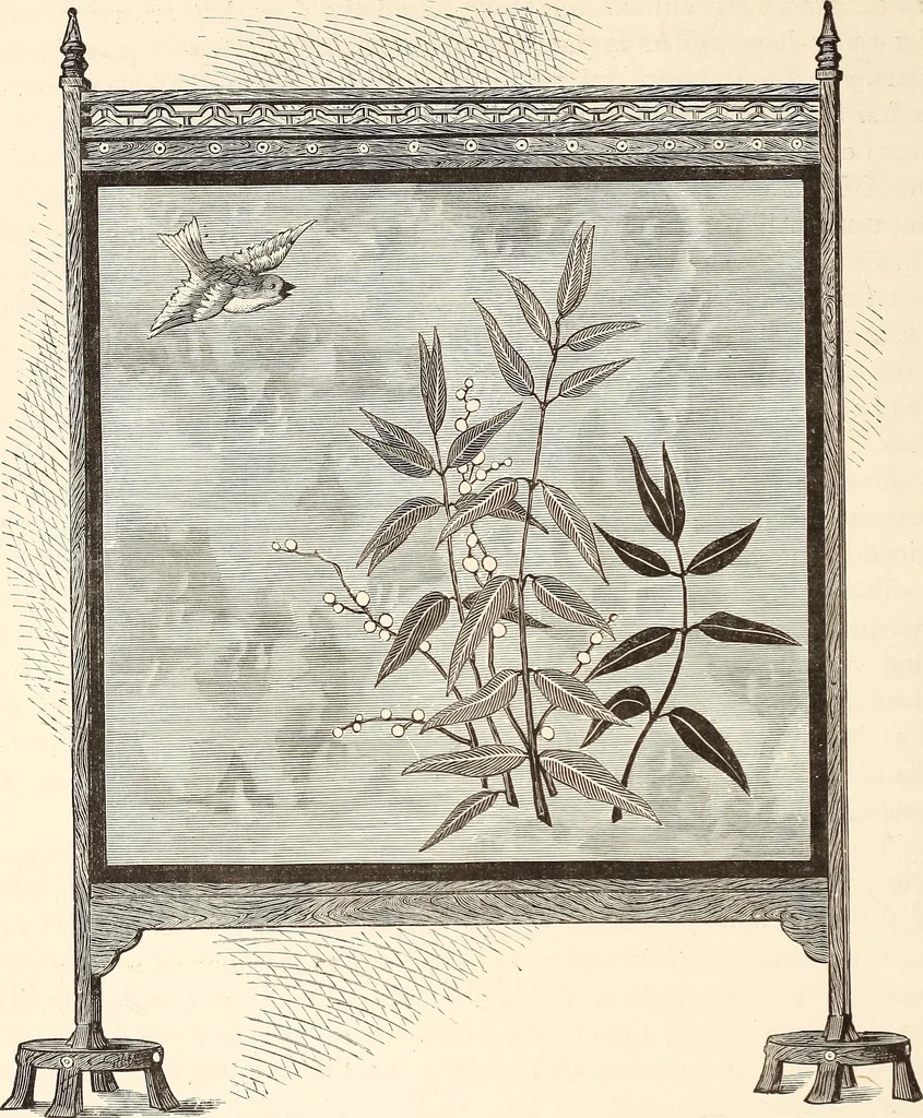 An illustration from Art decoration applied to furniture, 1878, leaf 223