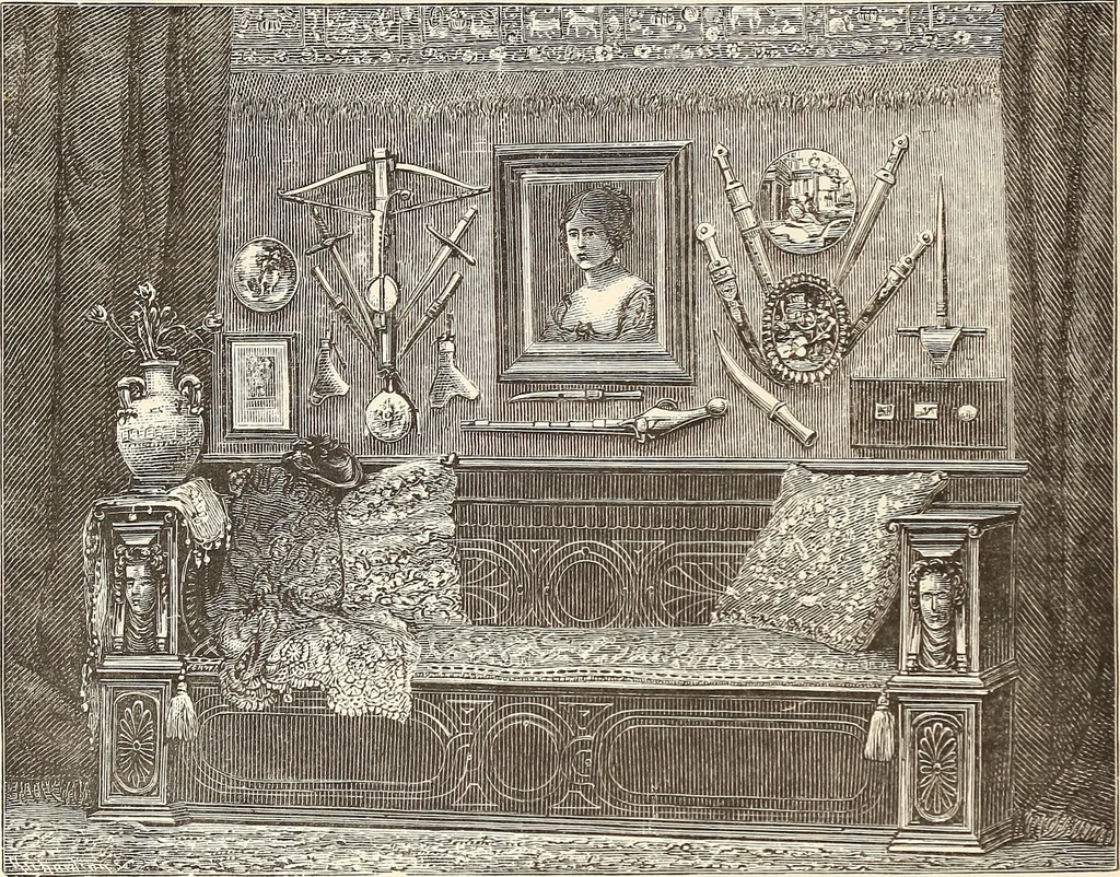 An illustration from Art decoration applied to furniture, 1878, leaf 31