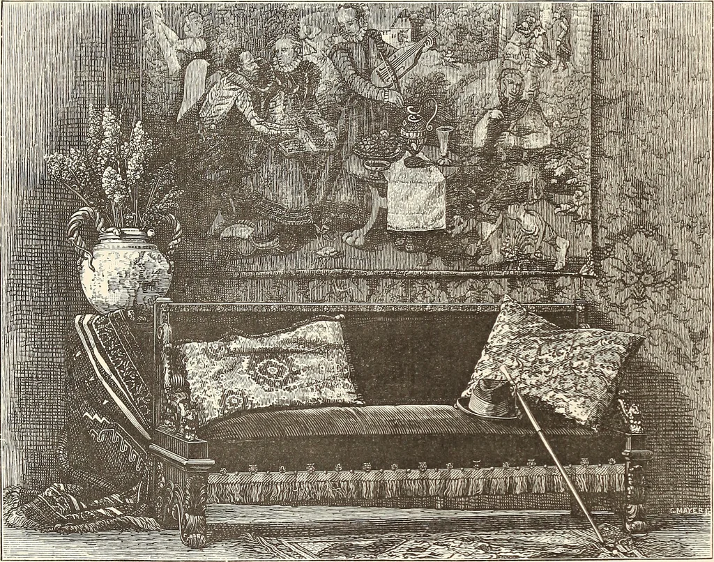 An illustration from Art decoration applied to furniture, 1878, leaf 33